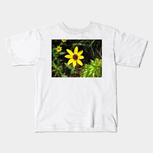 Brown Eyed Susan Flowers Kids T-Shirt